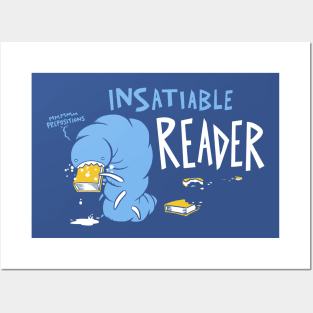 Insatiable Reader Posters and Art